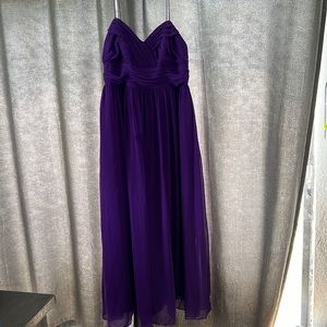 Alfred Angelo plum bridesmaids dress size 18w